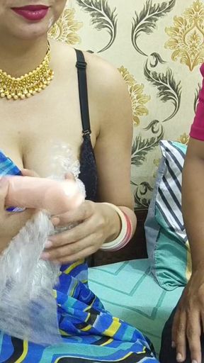 Stunning moment from &quot;Desi saara Bhabhi Fucked By Devar On Birthday With Hindi dirty Talk&quot;