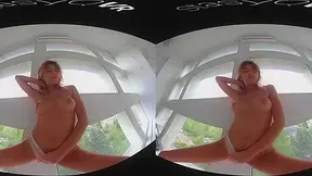 Sexy Darling teasing with her perky tits in exclusive VR video