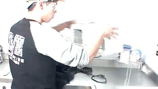Attractive dude Antonio pumps out a hot load of warm cum