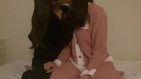 ????�???????�? ?????????????????? ??/?????/?? ??/??/ ?lesbian?Lovey-dovey sex before going to bed.