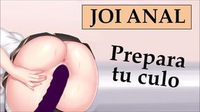 JOI anal challengue en español. Orgasmos incluidos.