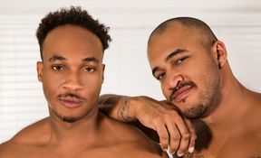 Black males showing what they can do together