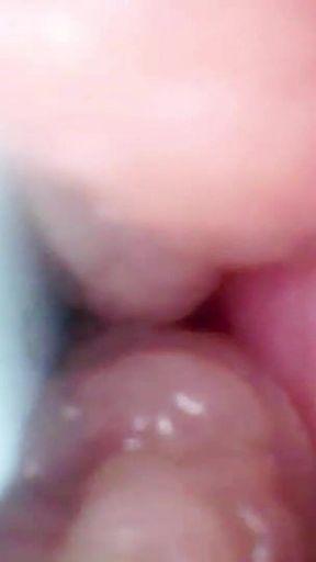 Endoscope Camera Records My Wife's G Spot. Educational Video Close up