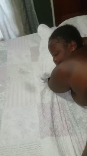 Bbw taking bbc from behind she couldn't mind me coming inside