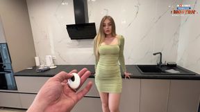 Blond Beauty Sucked by Dark Giants - Intense Double Entry Chaos!