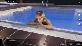 War and Roses - Part 5 - Babe at the Pool by Loveskysan69