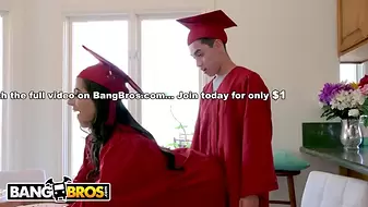 Hot - Step Siblings Jynx Maze & Juan El Caballo Loco Graduation Sex In Academic Regalia!