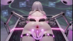 Bound Slave Girl Automatic Ropes Fuck Her Dripping Pussy Hard - Massive Tits 3D Hentai
