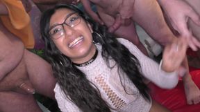 The Real Bukkake Sperm Party Vol 35 #1a