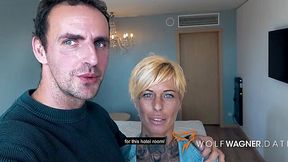 Big-dicked man fills tattooed milf Vicky Hundt's hole!