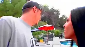 Veronica Rayne's Poolside Kisses Lead to Cunt-Ruining Passion
