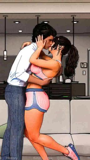 Stunning moment from &quot;A Couple&#039;s Duet of Love&amp;Lust: Hot Indian Desi Wife And BBC-Ep23&quot;