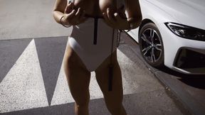 Strolling Home After a Night Out in Cap d'Agde: A Playful Adventure!