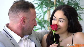 Beautiful Brunette Ginebra Bellucci&#039_s has Fat Ass Slammed in Interracial Threesome GP1963