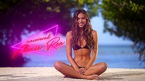 Alexis Ren Hot Babe Babe Little Male Pole Bitch - Al