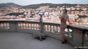 Airport toilet'_s sex with a girl that I picked up on vacation