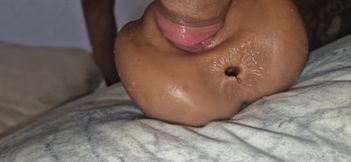 A Delicate Doll with a Big Cock Between Her Legs Gets a Thick Cock in Her Ass!
