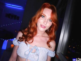 Bizarre Redhead Lacy Lennon Banged Senseless