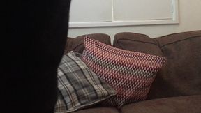 Slipping my panties down