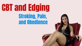 CBT and Edging: Stroking, Pain, and Obedience