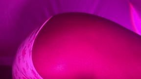 Camping Ebony beauty coughs up a storm