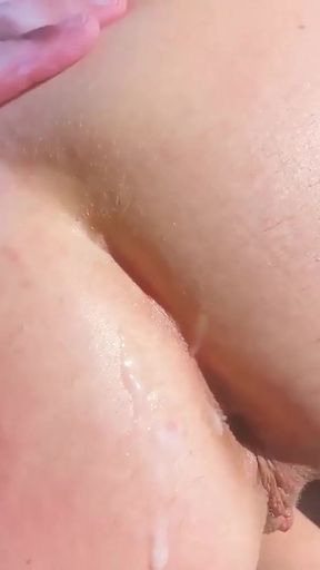 Anal barter in the car. Milf goes far and for free   Clip 1