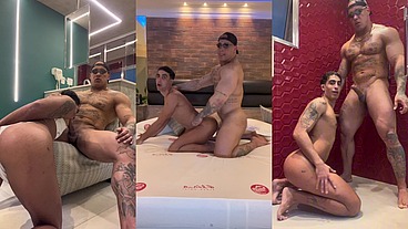 maromba musculoso pauzudo XXL fudendo passiva afeminada bunda grande