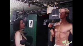 Tied-Up Foxy Asian Beauties Whip Naughty White Men for Extreme Pleasure