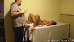 Nikki: Inflatable Plug for Diapered Maid