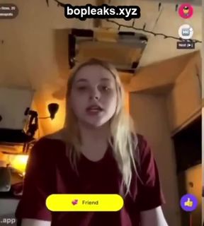 Homemade teen webcam surprise