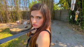 Nicole Rae Takes Control - Femdom XXX - POV Sex - Outdoor