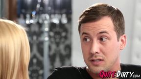 Busty MILF Alexis Fawx nailed together with young Elsa Jean