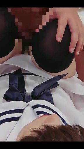 The Semen That Was Ejaculated Inside During Cowgirl Position Spilled Out.