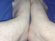 Playing With My Feet As Requested, Test Video