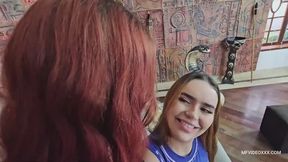 TABOO KISSES RED GIRLS - VOL #681 - BELLA TRIX and MONICA - NEW MF NOV 2025 - CLIP 01