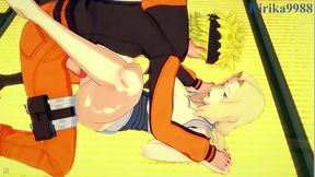 Ino Yamanaka and Hinata Hyuga and Tsunade and Naruto Uzumaki intense sex. - Naruto Hentai