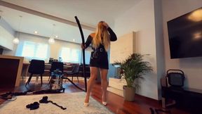 Express cleaning after a sex party MP4