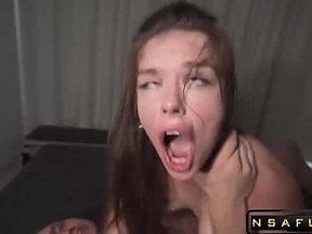 Rough Power Fuck Makes Her Brain Melt