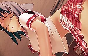 Busty Beauty Likes to Suck Cock and Ride in Reverse Cowgirl | Hentai English Subbed