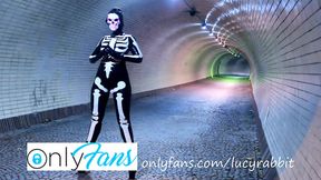 It is BONE day! will you join me on my latex photoshoot?