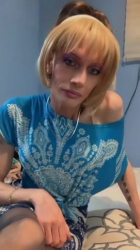 Hot Short Haired Blonde