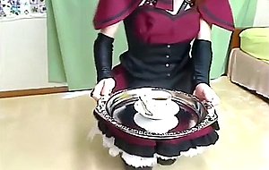 Cummilk coffee made by japanese maid