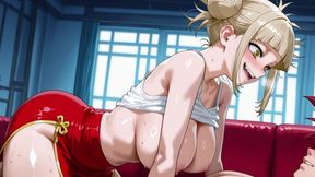 Goku(red) (db) X Himiko (mha)