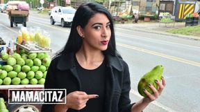 Colombian Brunette Anette Rios Is Ready To Become A Porn Star