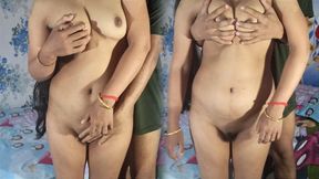 Indian Cheating Housewife Randi Bhabhi Hot and Romance Sex with Husbands Friend
