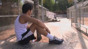 Black fuck Latino twink