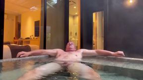 Some Fun in a Hot Tub in Fuji Japan