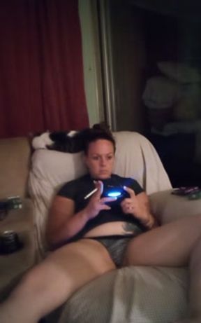 Sexy secretary upskirt tease