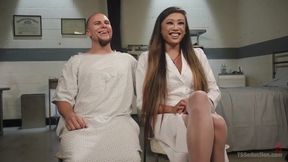 Hot for Nurse! Dr. Lux Treats Patient with Dose of Thick Cock!