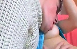 Busty fairhair fucking intense anal